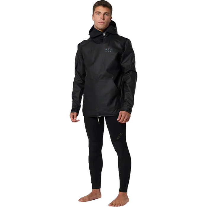 2024 Mystic Mens Storm Softshell Hoodie 35017.230350 - Black